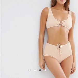 Two piece high waisted bikini from ASOS